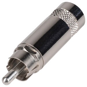 Rean NYS352 RCA Plug Connector Nickel
